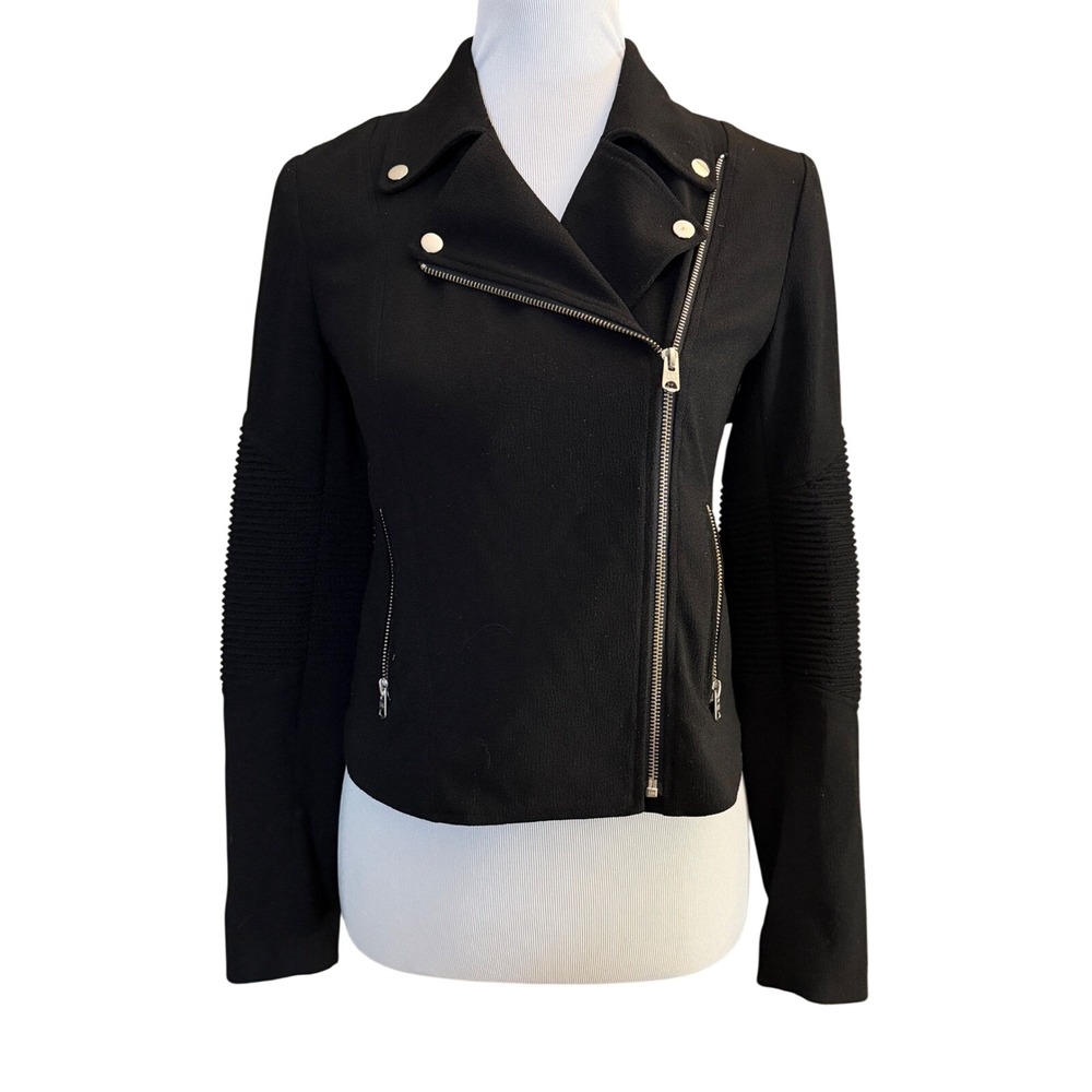 Wilfred for Aritzia Montesson Moto Jacket Womens 4